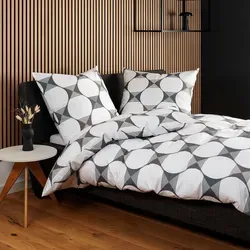 Janine Design Bettwäsche-Garnitur Mako-Satin 87103 J. D. in weiß von Janine