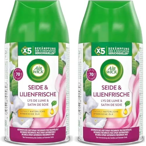 Air Wick Freshmatic Max Nachfüller 2x Seide & Lilienduft 250ml