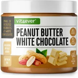 Erdnuss + weiße Schokolade, 500 g