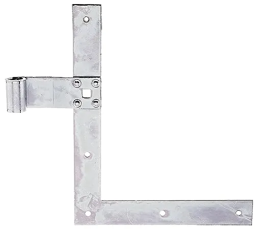 Alberts 313319 Fensterladen-Winkelband | Abschluss gerade oder Karpfenschwanz für oben oder unten | galvanisch verzinkt, dickschichtpassiviert | Rolle: Ø13 mm | Größe 250 x 200 x 30 mm