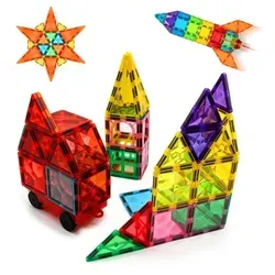 Relaxdays Magnetbausteine Set für Kinder – Bunt und Kreativ - Das 61-teilige Magnetbaustein-Set fördert spielerisch die Kreativität und Feinmotorik von Kindern ab 3 Jahren. Mit einem praktischen Trolley für einfachen Transport und Aufbewahrung bietet es endlosen Spielspaß beim Bauen von 2D- und 3D-Konstruktionen.
