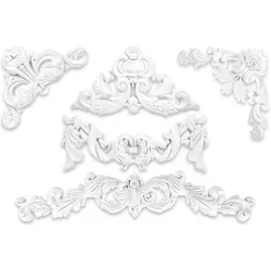 Grand Decor - 1 Ornament - Stuck Aus Pu, Stoßfest & Hart - Dekoration Große Auswahl: W861