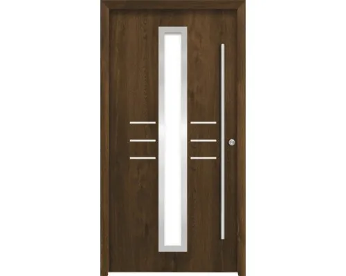 Produktbild Splendoor Haustür HESTIA Aluminium 1000x2100 mm Nussbaum