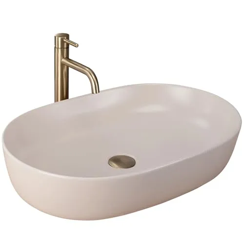 Rea Aufsatzwaschbecken CLEO 61 BEIGE MATT von REA