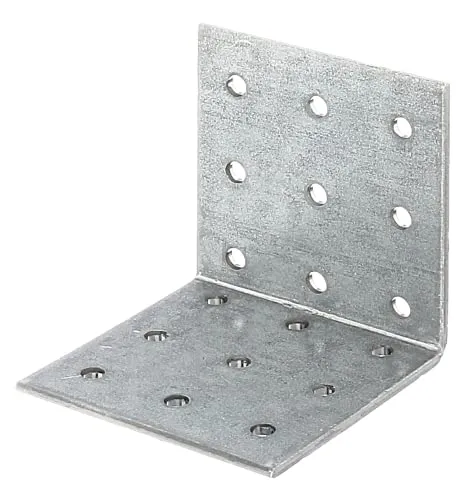 Alberts 330750 Lochplattenwinkel | sendzimirverzinkt | 60 x 60 x 60 mm