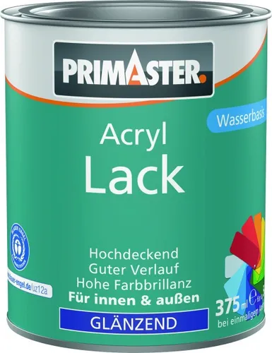 Primaster Acryl Lack laubgrün glänzend 375 ml  Acryl Lack