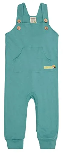 loud + proud Latzhose, GOTS Zertifiziert in grün von loud + proud