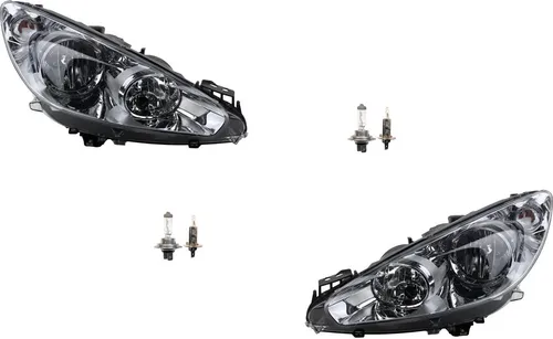 Produktbild Johns Scheinwerfer Halogen für Peugeot 308 05/2011- mit H7 H1 Set