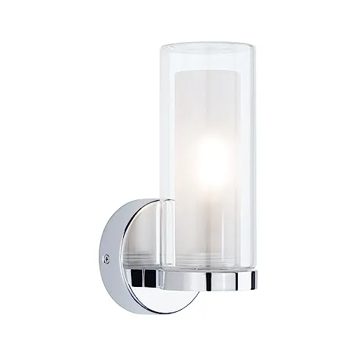 Paulmann Luena LED-Feuchtraumleuchte E14 Chrom, Glas in silber von Paulmann