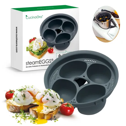 CucinaOra steamEGGS Eierkocher in weiß von CucinaOra®