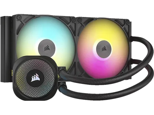 CORSAIR iCUE LINK Titan 280 RX - 280mm RGB Flüssig-CPU-Kühler, geräuscharm mit leistungsstarker FlowDrive-Engine und müheloser iCUE LINK-Technologie
