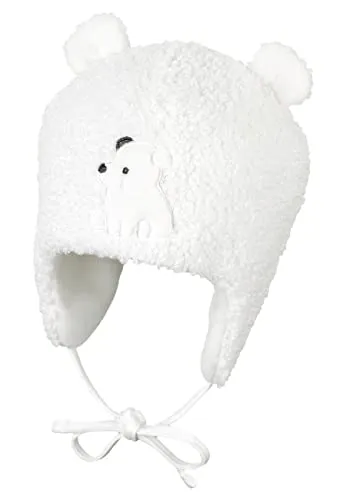 Sterntaler Inkamütze Eisbär – Flauschige Wintermütze für Mädchen