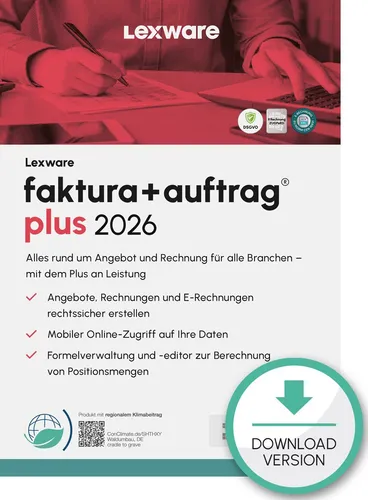 Lexware Faktura+Auftrag Plus 2025