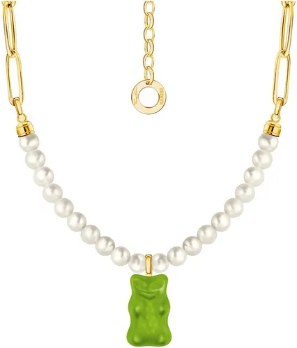 THOMAS SABO Kette mit Anhänger in grün von THOMAS SABO