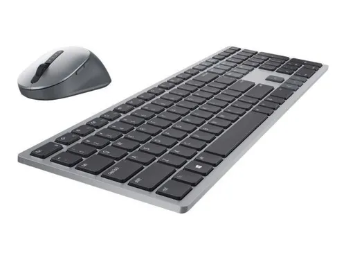 Dell Premier Wireless Keyboard and Mouse KM7321W - Kabelloses Tastatur-und-Maus-Set - Tastaturen - Kabelloses Set mit 2.4 GHz und Bluetooth 5.0, bietet Flexibilität und eine lange Batterielaufzeit für effizientes Arbeiten.