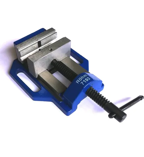 Röhm 7193 Bohrmaschinen-Schraubstock BSH, Größe 1 - Schraubstock für Ständerbohrmaschinen, 63 mm Backenbreite, ideal für präzises Arbeiten und hohe Stabilität bei Heimwerkerprojekten.