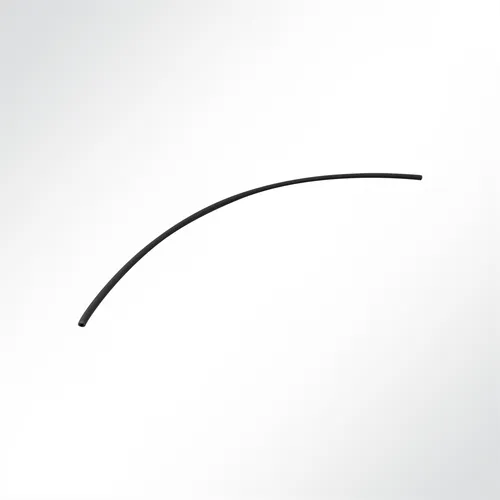 LYSEL Kedereinlage PVC-Hohleinlage hart Ø 5mm schwarz 10 Meter