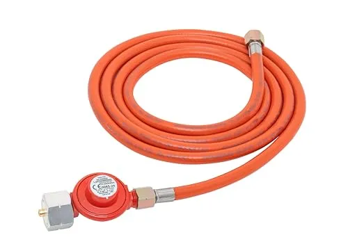 ROTHENBERGER Industrial Regler 4 bar mit Gasschlauch 2,5m