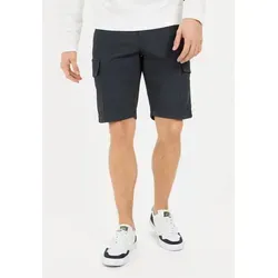 camel active Herren Cargo Shorts Regular Fit Dunkelblau - Herren-Shorts aus 2-Way-Stretch-Material für optimalen Komfort, Regular Fit mit praktischem Design und mehreren Taschen für Alltag und Freizeit.
