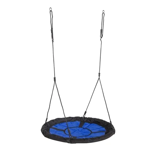 Nestschaukel Swibee schwarz-blau - Robuste Nestschaukel für stundenlangen Spielspaß, ideal für Garten oder Spielplatz.