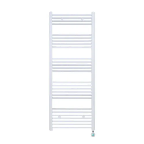 Elektrischer Badheizkörper Handtuchheizkörper 700W 1600x500mm - Eleganter Handtuchheizkörper in Weiß, aus hochwertigem Stahl, sorgt für wohlige Wärme und trockene Handtücher. Ideal für Ihr Badezimmer!