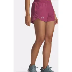 Under Armour Fly By 3in Laufshorts Damen in pink von Under Armour