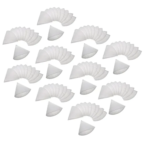 vhbw 100x Kegelfilter kompatibel mit DN125 Lüftungsanlage - Abluftfilter G4, DN 125 Weiß