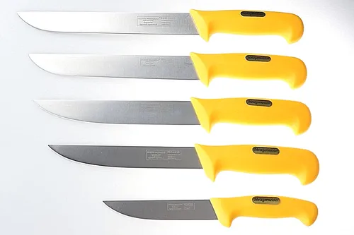 Neudorf Manufaktur Fleischermesser Metzgermesser Set in Profiqualität - 5 teilig