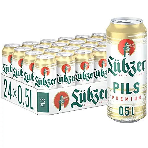 Lübzer Premium Pils 24 x 0.5 L Dosenbier