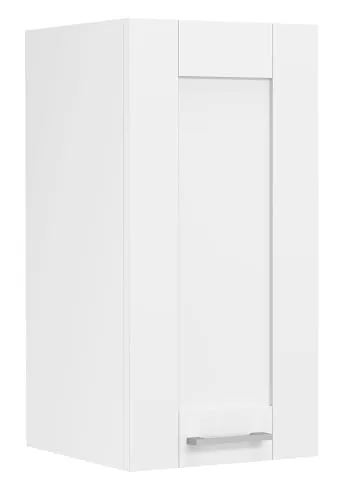 VCM Küchenschrank hängend im Landhaus Stil - Küchenhängeschränke mit eleganter Drehtür und zwei Fächern für optimalen Stauraum. Maße: H. 60 x B. 30 x T. 31 cm – ideal für stilvolle Küchen.