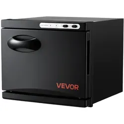 Produktbild VEVOR Handtuchwärmer 8 L für 12 Handtücher, Edelstahlgestell, Schwarz