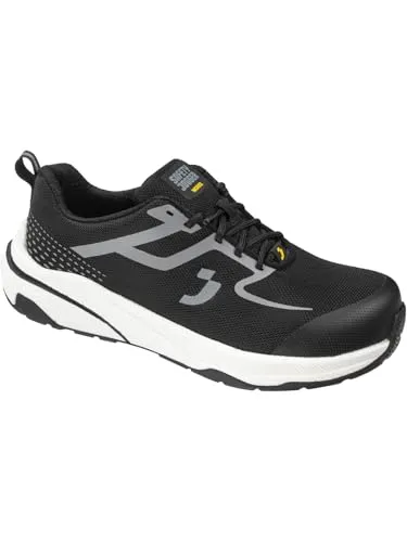 Safety Jogger Freiheitssneaker Freedom Low black S1PS Größe 43 - Innovativer Sicherheitssneaker mit rutschfester Laufsohle und atmungsaktivem Obermaterial. Ideal für Montage, Automobilindustrie und Logistik – leicht und metallfrei für optimalen Tragekomfort.