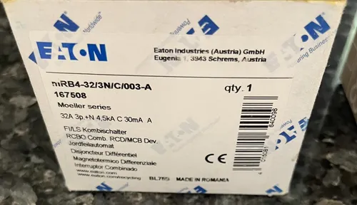 Produktbild Eaton FI/LS Kombischalter 167508