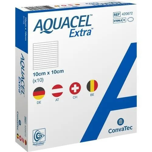 AQUACEL EXTRA 10X10CM 10 St, 09078848
