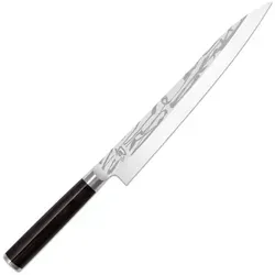 KAI Shun Pro Sho Yanagiba Sushimesser 24 cm - Kochmesser mit 24 cm A 10 Stahlklinge, ideal für präzise Sushi- und Sashimi-Schnitte. Handgefertigt in Japan, vereint es Tradition und moderne Technik für höchste Qualität.