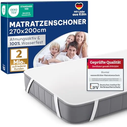 Blumtal Matratzenschoner 270x200cm 2er Set von Blumtal