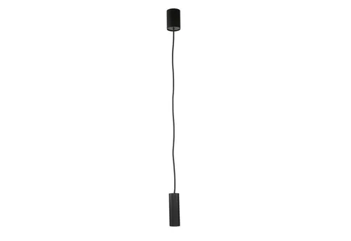 Pendelleuchte ROJA Schwarz Metall - Elegante Licht-Erlebnisse - Zubehör für Leuchten: Hochwertige, höhenverstellbare Pendelleuchte in Schwarz, perfekt für stilvolle Beleuchtung über Esstisch oder Kücheninsel.