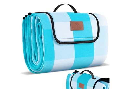 Picknickdecke, KESSER, Picknickdecke campingdecke XXL 200 cm wärmeisoliert