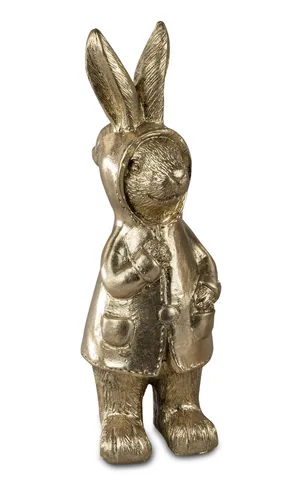 Hase Osterhase Oster Deko Garten Tier Figur Osterei Skulptur Statue Ei Kaninchen