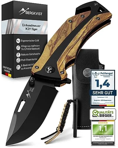 BERGKVIST® K29 Klappmesser Tiger von BERGKVIST