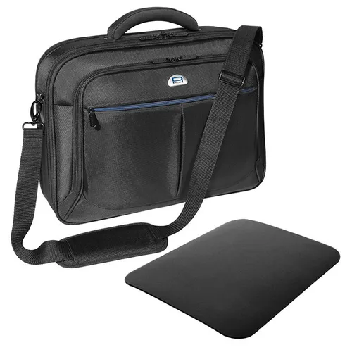PREMIUM Notebooktasche bis 17,3 Zoll (43,9cm) Laptop Schutz Tasche + Mauspad