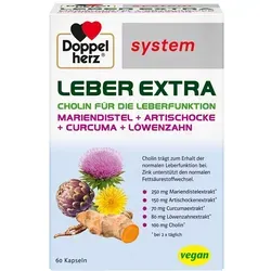 Doppelherz Leber Extra system Kapseln 38.7 g