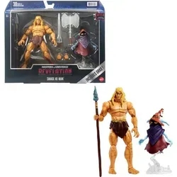 Masters of the Universe Masterverse Revelation Savage He-Man Actionfigur, ca. 18 cm, Sammlerstück - Bunt
