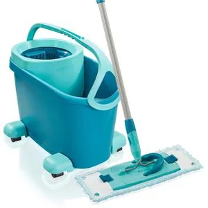 LEIFHEIT Wischeimer Set Clean Twist Türkis 6 L von Leifheit
