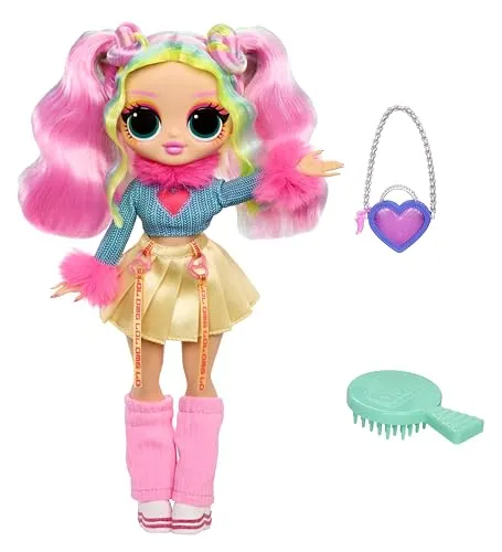 L.O.L. Surprise! OMG Doll – Bubblegum D.J. – Enthält 1 Modepuppe mit Fabelhafter Mode, 4 zum Sammeln