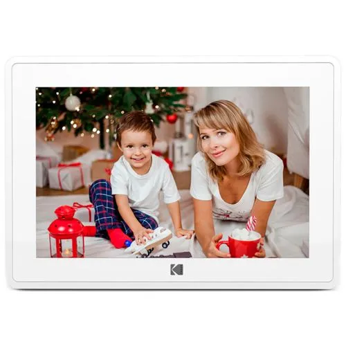 Kodak RCF-106H WiFi 10 Zoll Bilderrahmen - Digitale Bilderrahmen mit 16 GB Speicher und 1280 x 800 Pixeln. Teile Fotos und Videos einfach über die Kodak App via WiFi - ideal für den modernen Lifestyle!