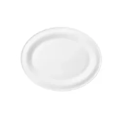 Seltmann Weiden Beat Servierplatte oval 35 x 28 cm in weiß von Seltmann Weiden