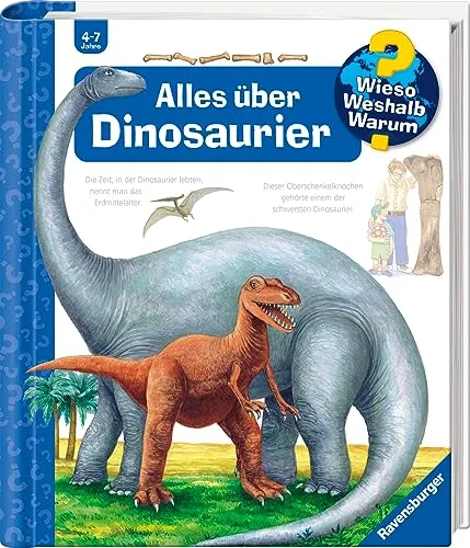 Wieso? Weshalb? Warum?, Band 12: Alles über Dinosaurier - Faszinierendes Kinderbuch über Dinosaurier, ideal für kleine Entdecker ab 4 Jahren und perfekt für den ersten Wissensdurst.