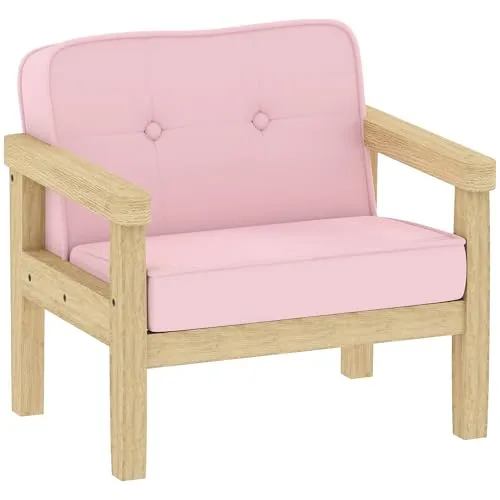 Aiyaplay Kindersessel Rosa – Bequemer 1-Sitzer für Kinder - Der Aiyaplay Kindersessel ist ideal für Kinder von 3-8 Jahren. Mit robustem Rahmen und weichem Cordbezug bietet er Komfort und Sicherheit für unvergessliche Abenteuer. Perfekt für jedes Kinderzimmer!