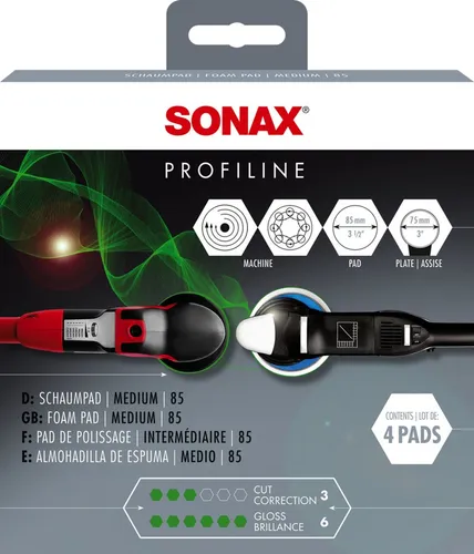 SONAX 04942410 Aufsatz für Poliermaschine - Praktischer Aufsatz für SONAX Poliermaschinen, sorgt für optimale Polierergebnisse und ist ideal für die Pflege von Fahrzeugoberflächen.
